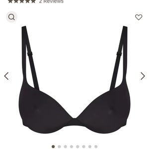 Skims Nipple Bra - SKIMS ULTIMATE BRA NIPPLE PUSH-UP BRA | ONYX